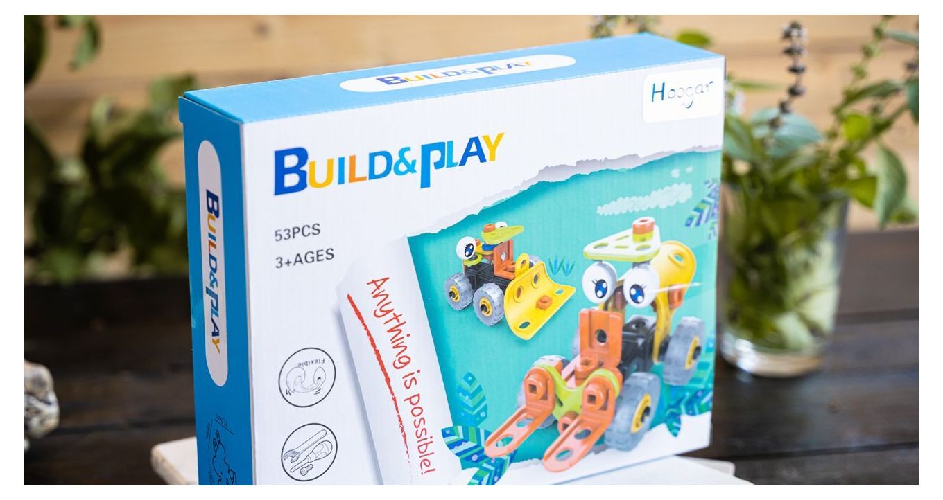 Best toy packaging design for different machine building toy