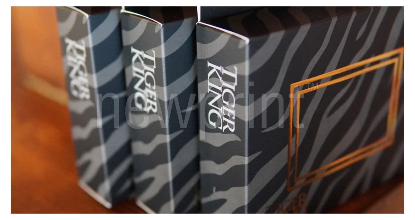 why custom packaging boxes luxury packaging design - Tiger King underwear product box