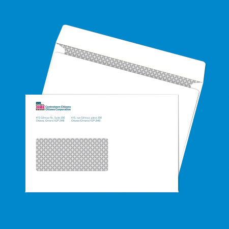 Custom Income Tax Slip (T4) Envelope at Newprint store in Envelopes with SKU: ITST4ENV01