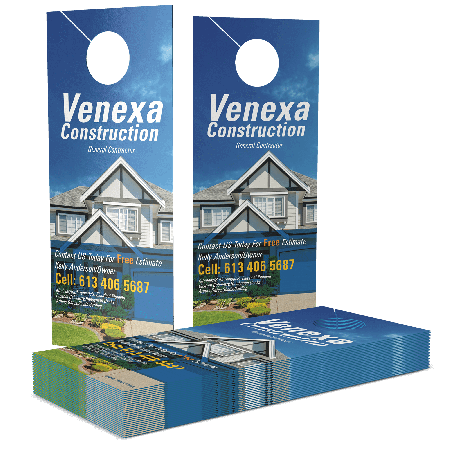 Custom Door Hangers at Newprint store in Door hangers with SKU: DRHNGRS23