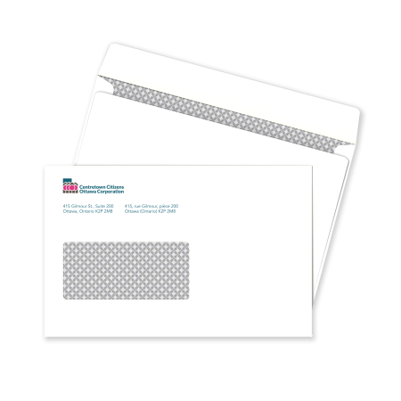 Custom Income Tax Slip (T4) Envelope at Newprint store in Envelopes with SKU: ITST4ENV01