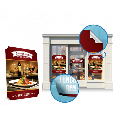 Custom Window Cling - Large Format at Newprint store in Window Signs with SKU: WNDCLNG80