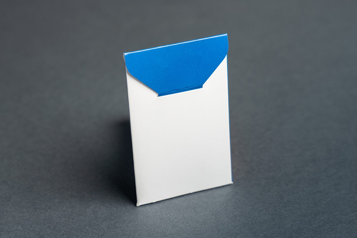 Image showing closed Card Sleeve Envelope Fold-Over Tuck.