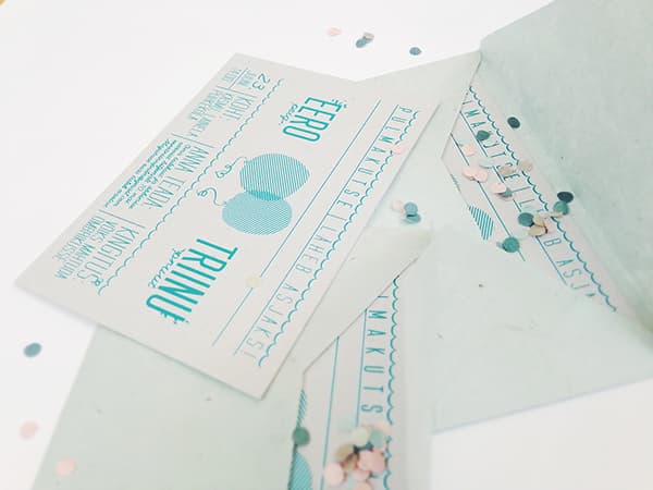 Digital Printing Invitations