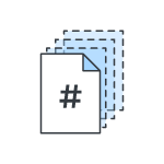 Page order and spreads icon