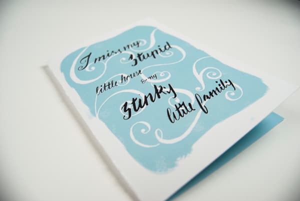 Simple Greeting Card Printing