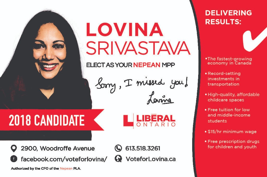 Candidate Cards for Lovina Sorry
