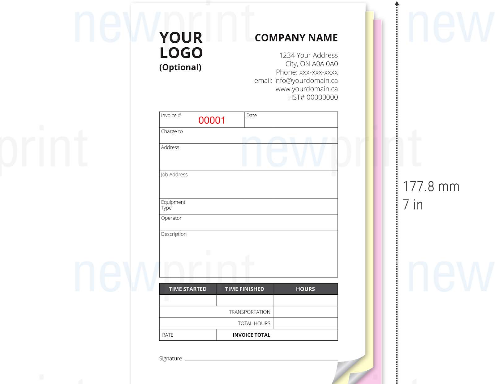 NCR form