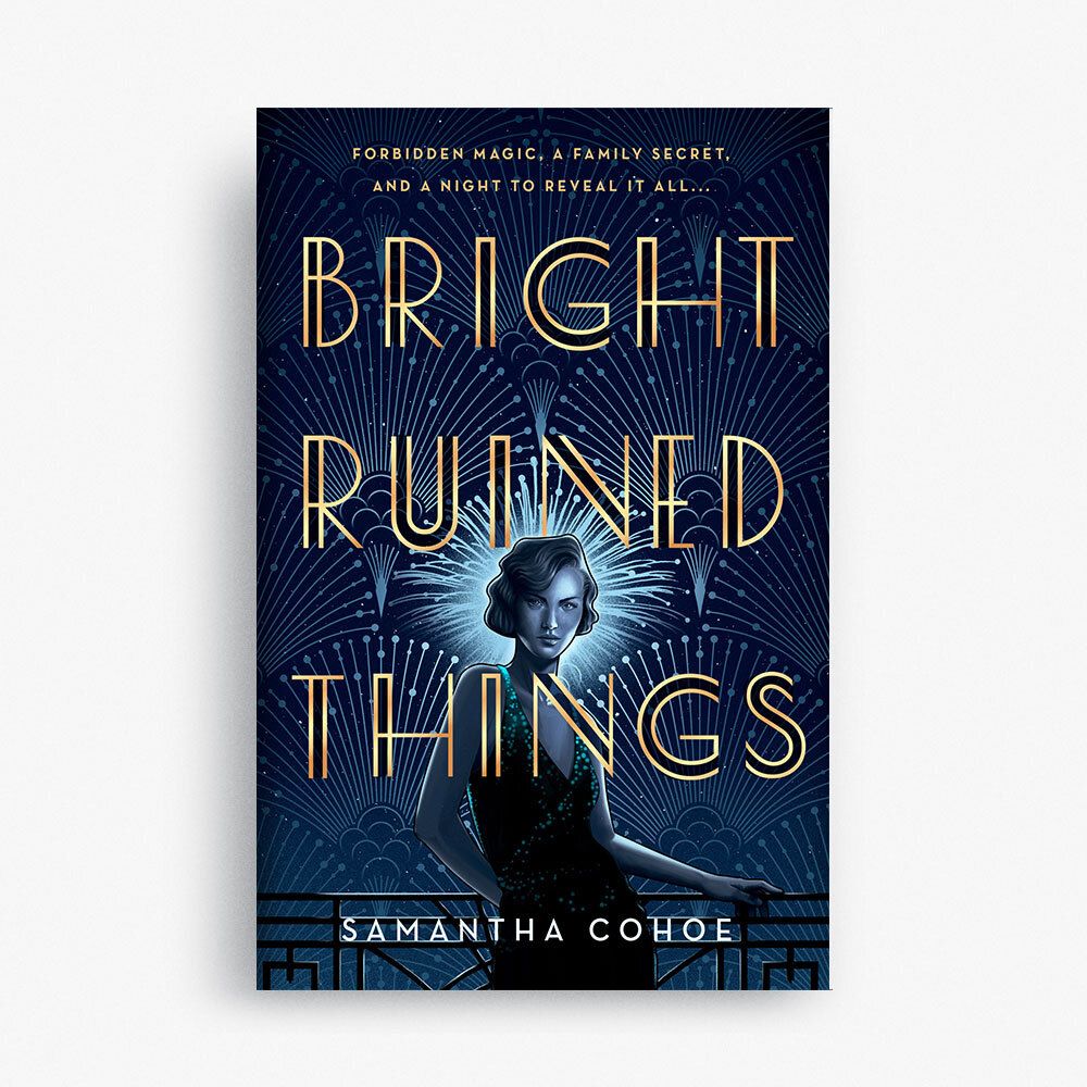 best book cover design - Bright Ruined Things