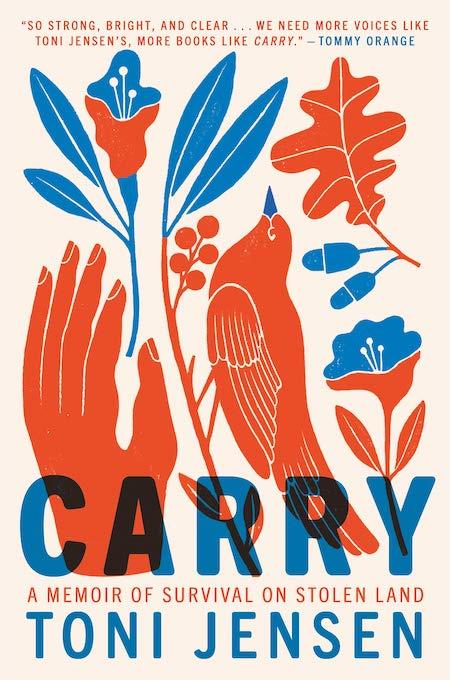 Creative Book cover design Toni Jensen, Carry