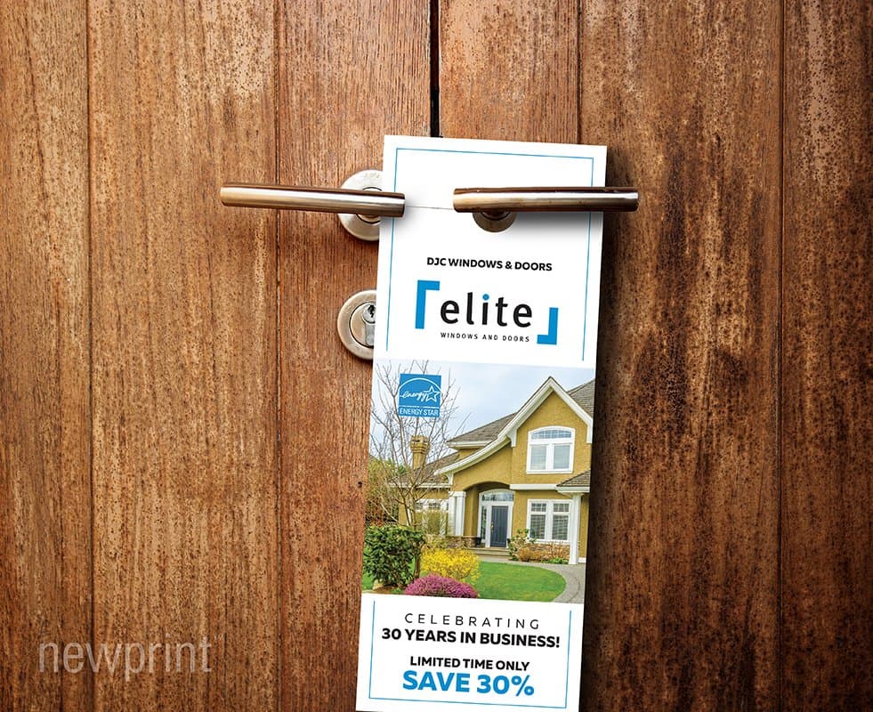 Door hangers marketing - discount