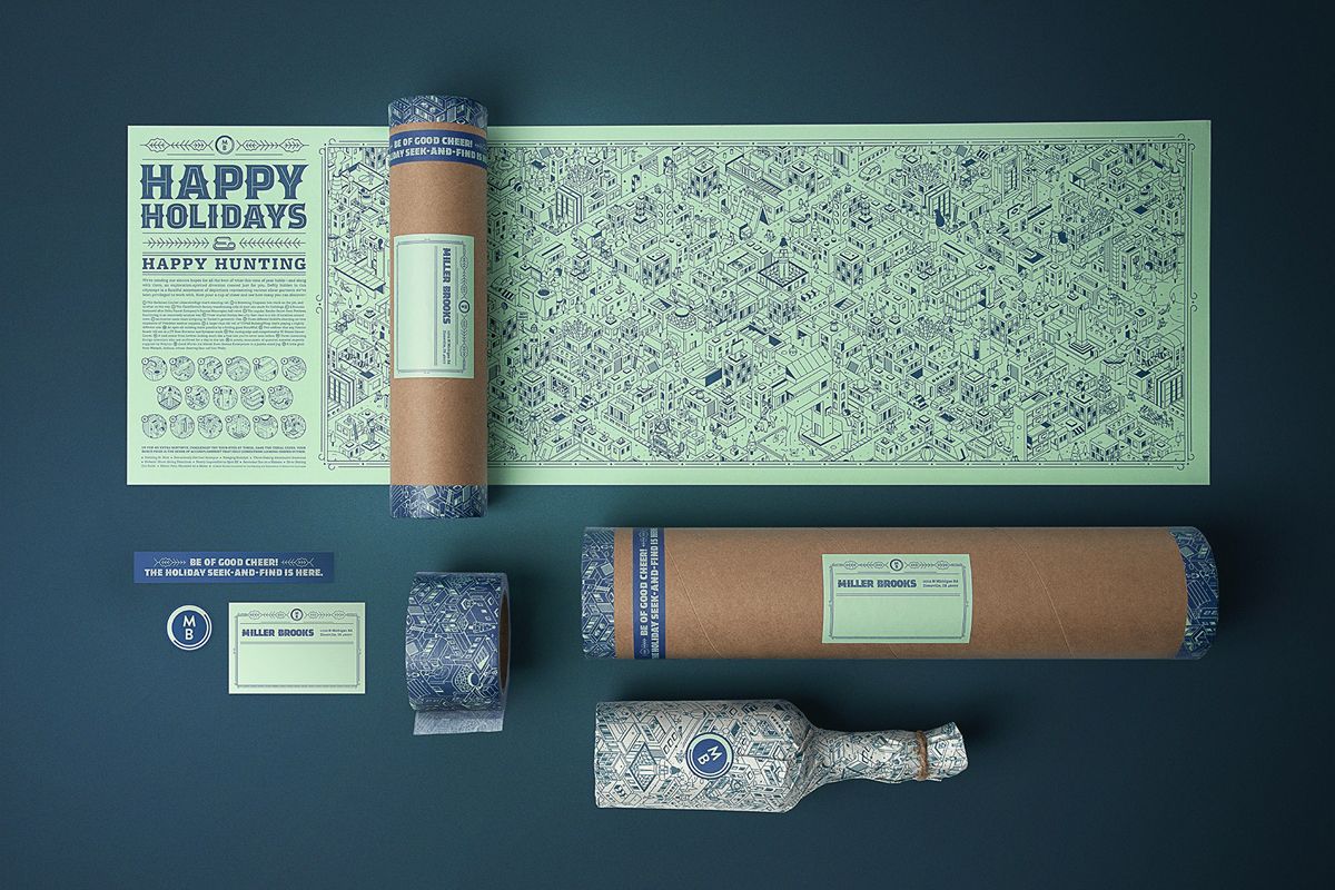 Different items that can be inspiration for holiday gift packaging ideas