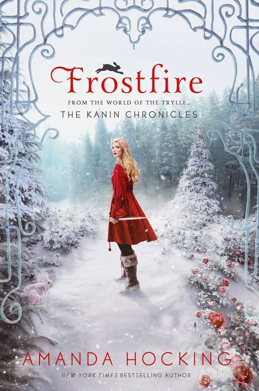 best book cover design - Frostfire cover