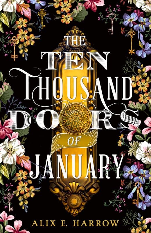 best book cover design - The Ten Thousand Doors of January cover