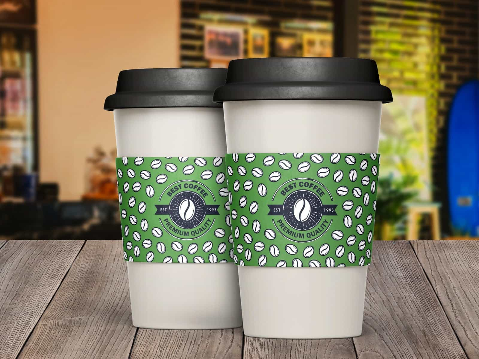 Coffee cup sleeve