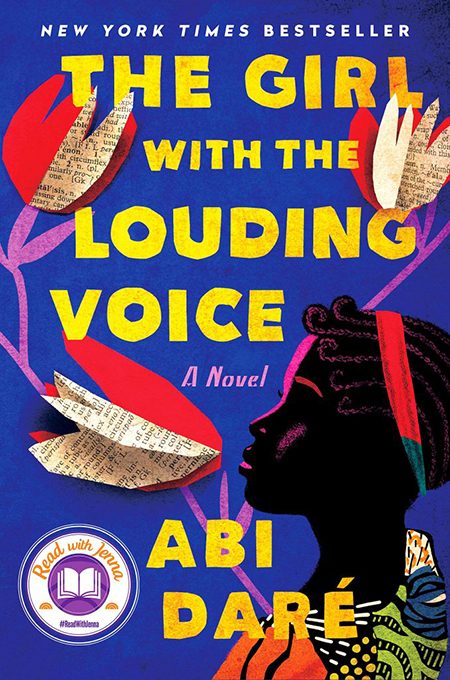 best Creative book cover design Abi Dare, The Girl with the Louding Voice