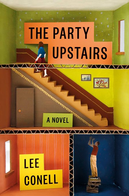 best Creative book cover design Lee Conell, The Party Upstairs