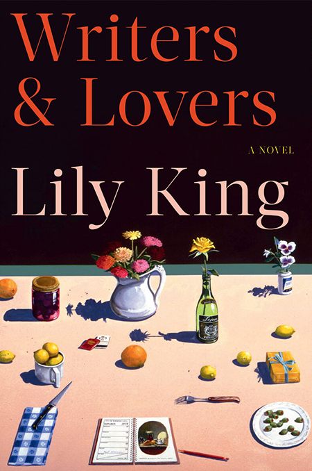 best Creative book cover design Lily King, Writers & Lovers