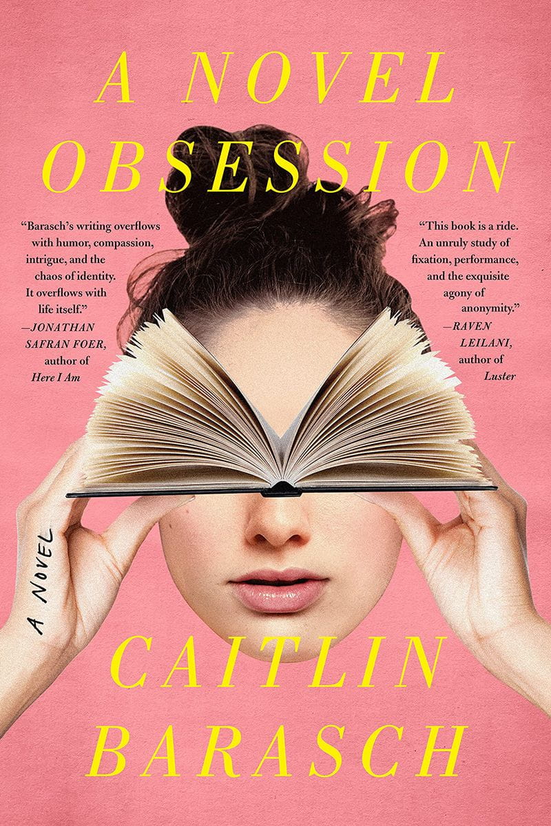 Best book covers of 2022 - A Novel Obsession by Caitlin Barasch