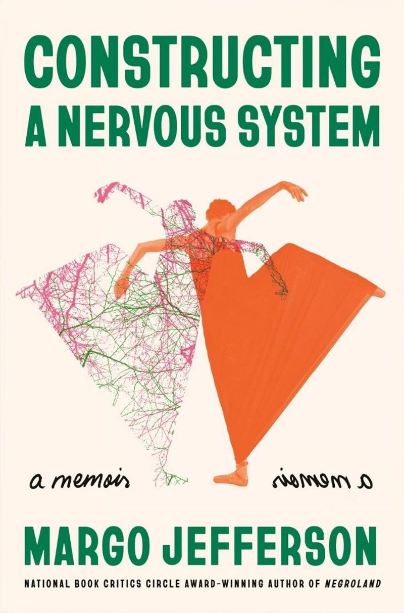 Best book covers of 2022 - Constructing a Nervous System by Margo Jefferson