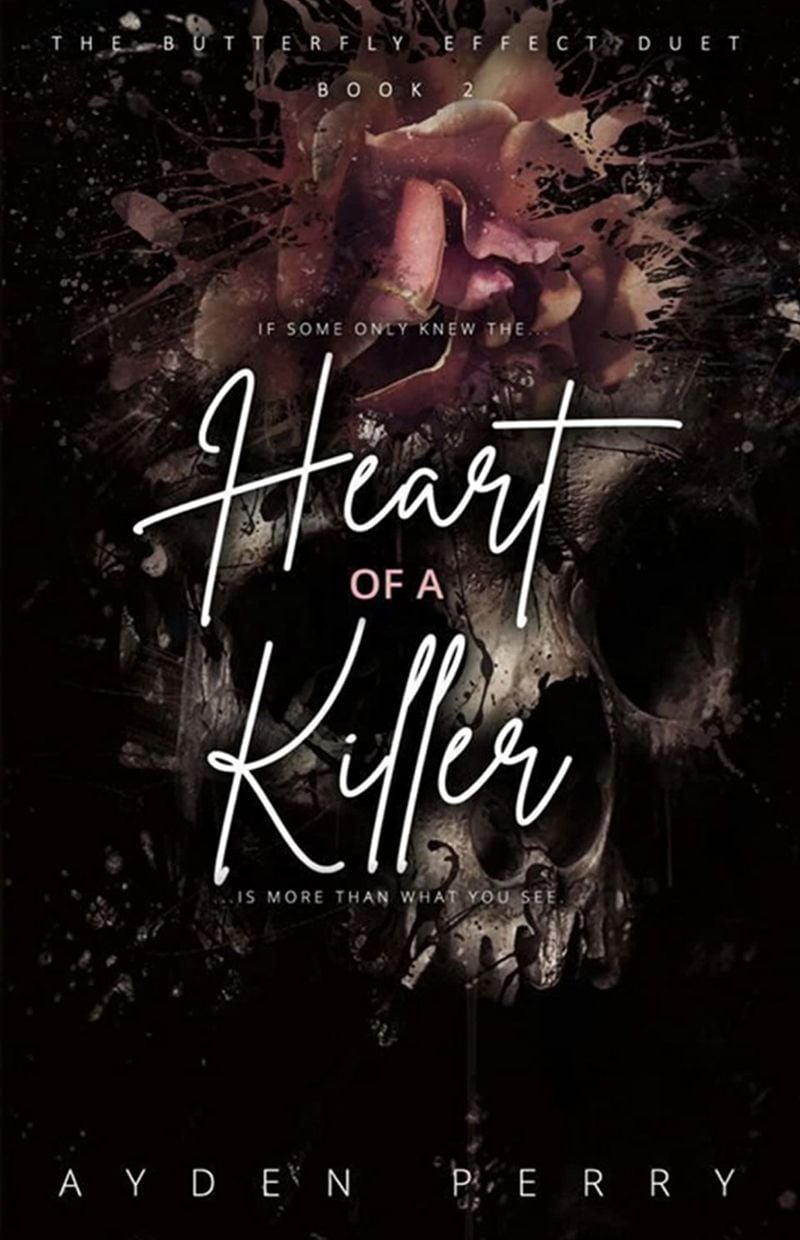 Best book covers of 2022 - Heart of a Killer by Ayden Perry