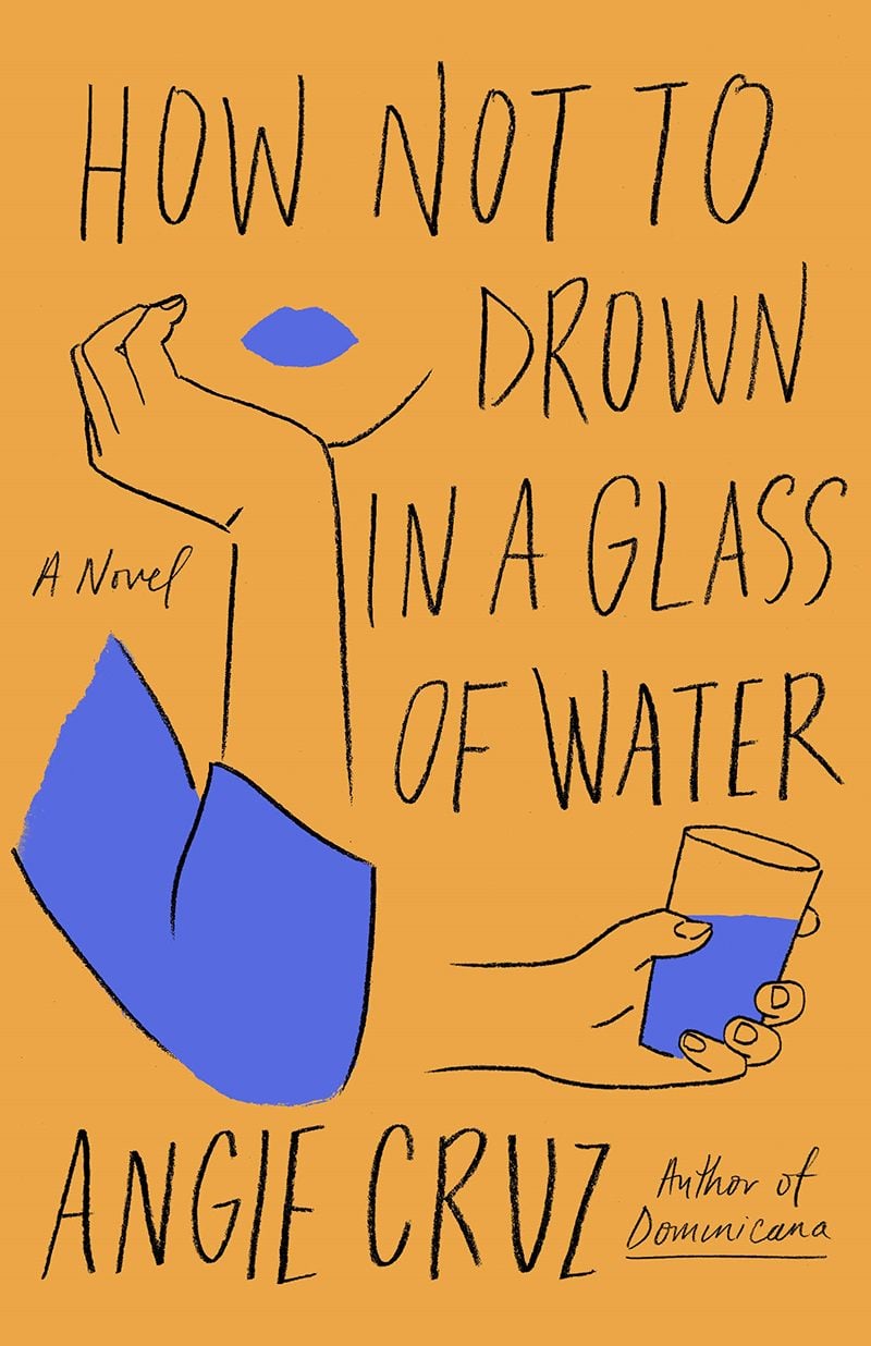Best book covers of 2022 - How Not to Drown in a Glass of Water by Angie Cruz