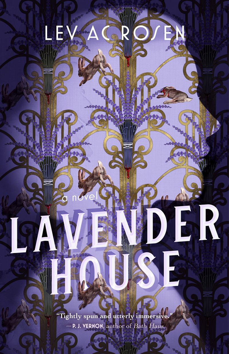 Best book covers of 2022 - Lavender House by Lev A.C. Rosen