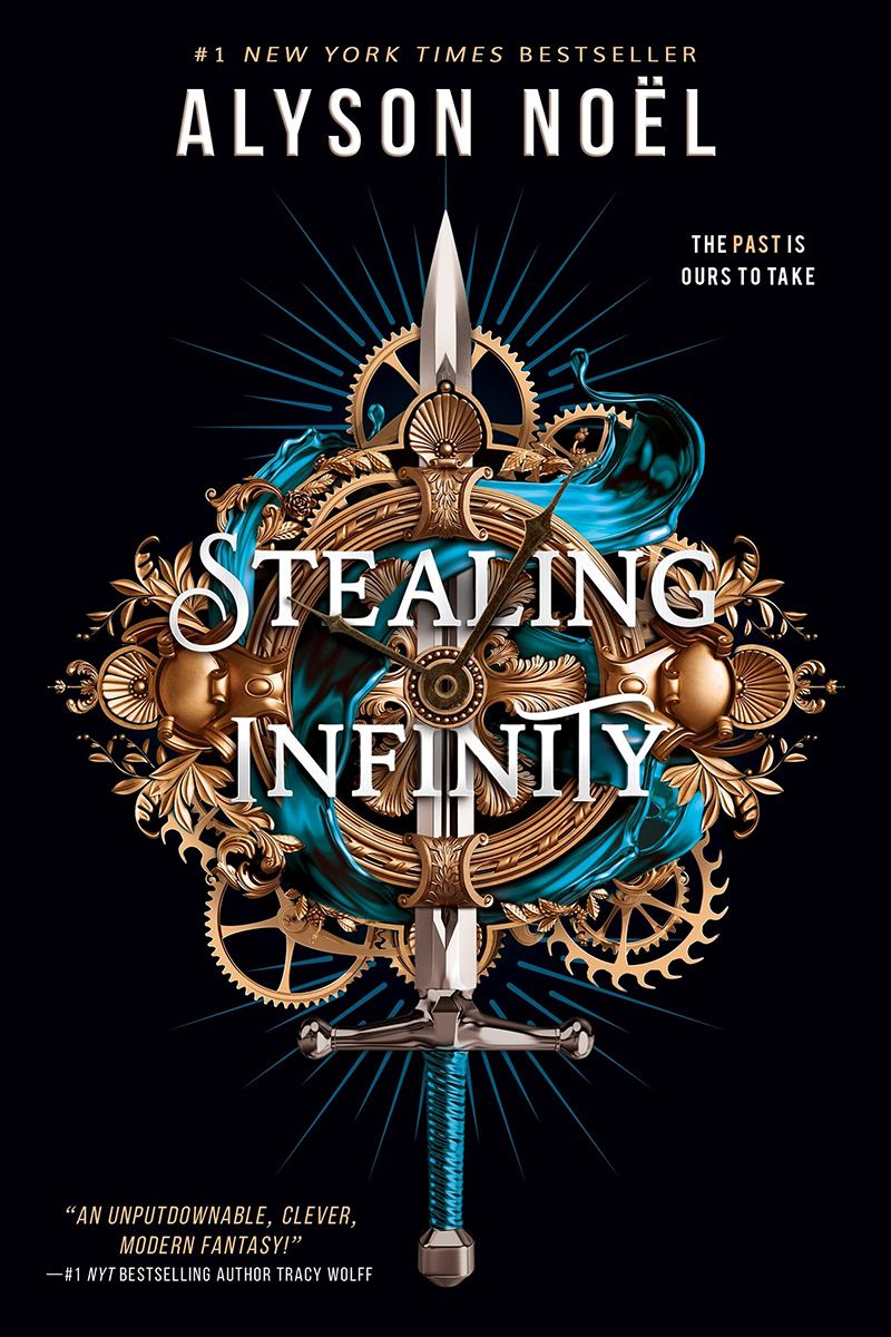 Best book covers of 2022 - Stealing Infinity by Alyson Noel