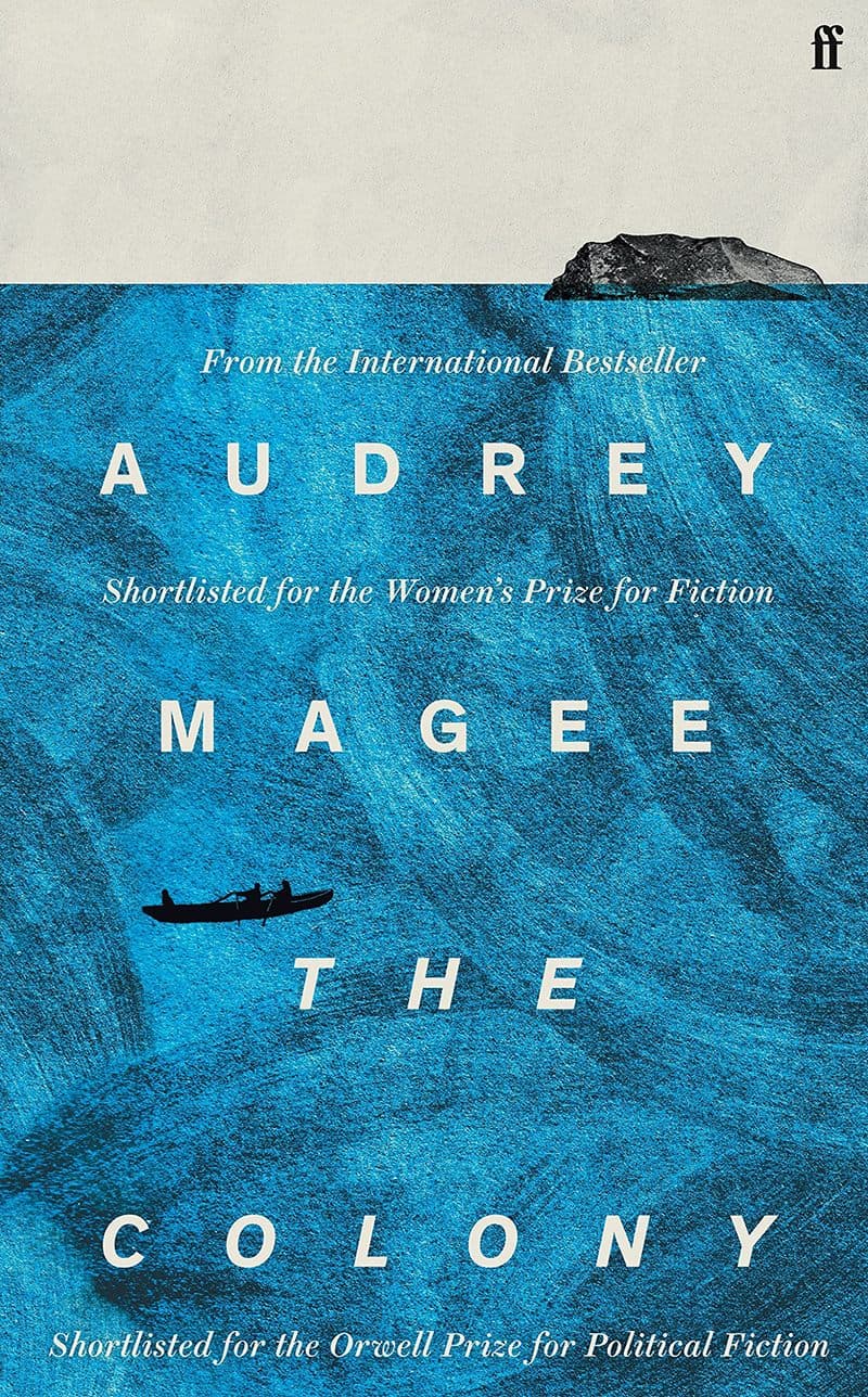 Best book covers of 2022 - The Colony by Audrey Magee