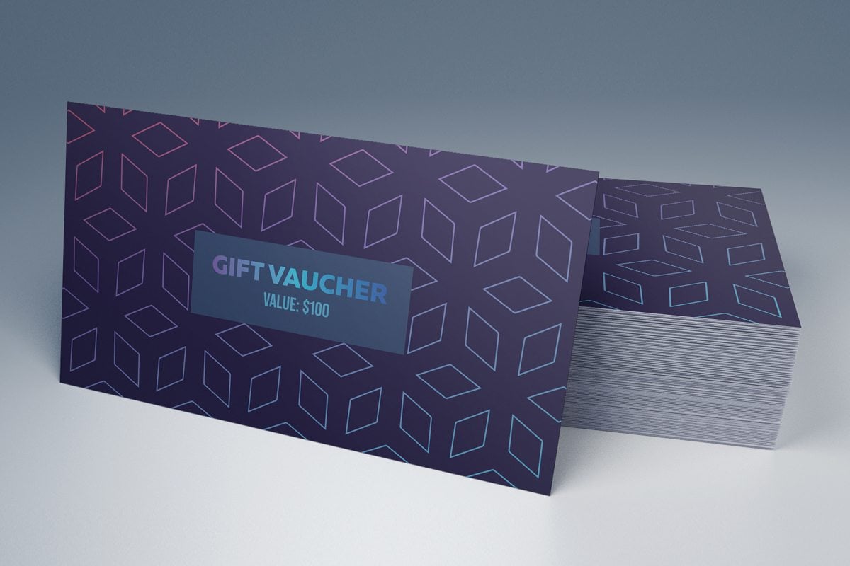 Gift Voucher & Certificate Printing