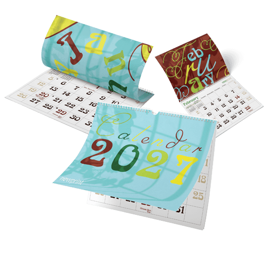Nature theme wall calendars