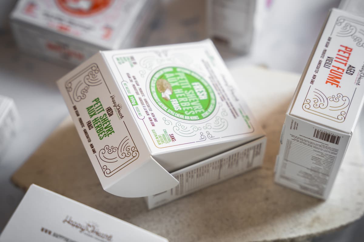 Image showing different REFT Box options designed for cheese.